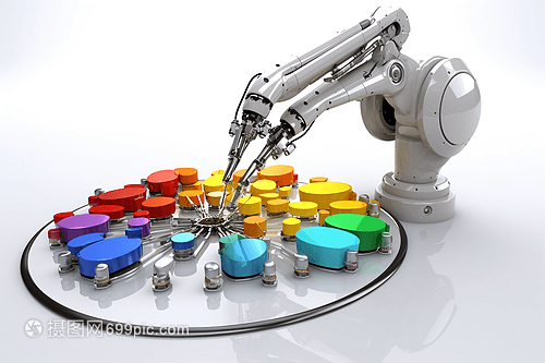 能精准分类的机械臂