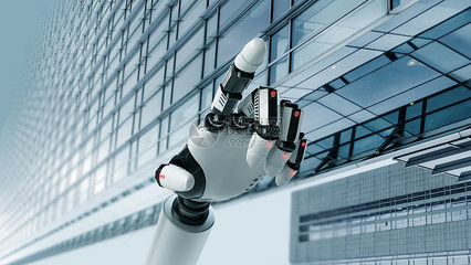 科技机械手图片素材_免费下载_c4d图片格式_VRF高清图片401018161